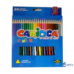 Lápices de color caja de 24 u