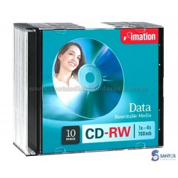 Cd s regrabables con caja cd-rw