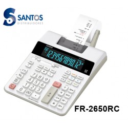 Calculadora tipo sumadora 12 dígi con impreso FR-2650RC